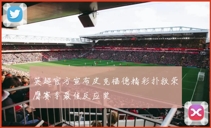 英超官方宣布皮克福德精彩扑救荣膺赛季最佳反应奖